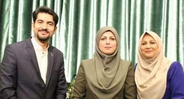 عکس مجری خانم حسنی