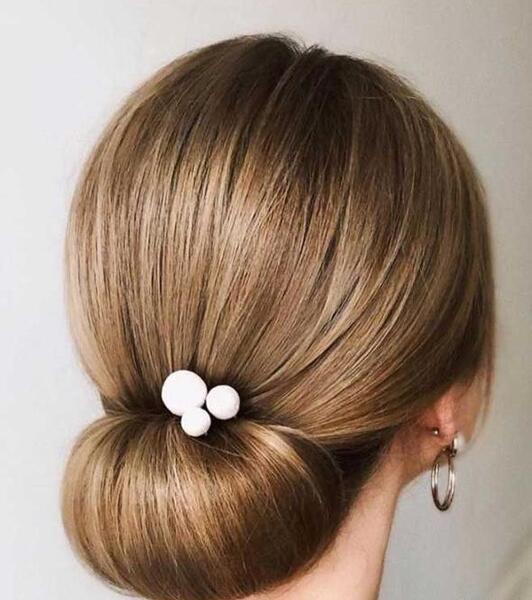 عکس شینیون مو شیک