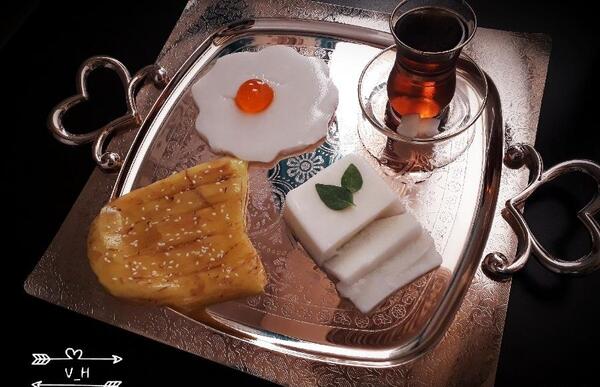 عکس ژله صبحانه