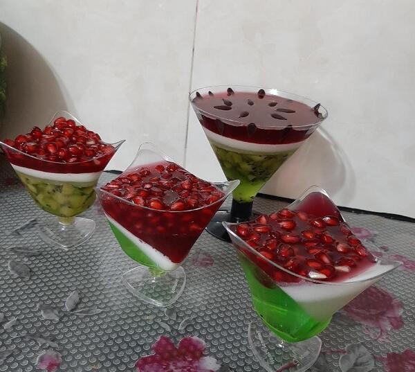 عکس ژله صبحانه