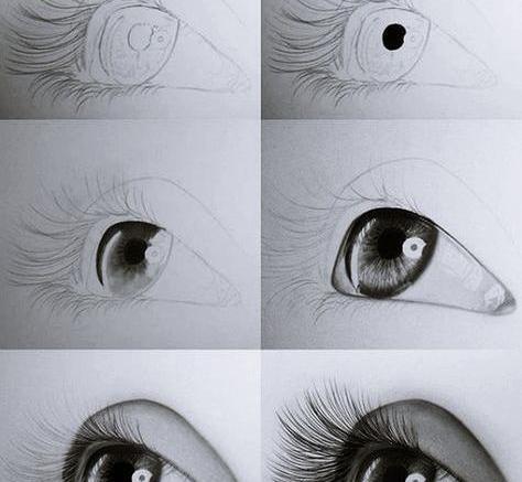 عکس ایده برای نقاشی چشم