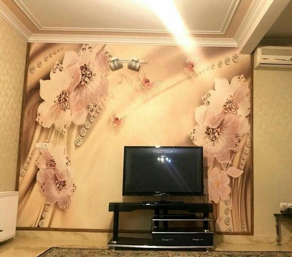 عکس نقاشی مدرن ساختمانی