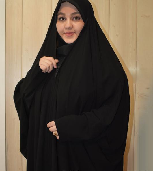 عکس مقنعه شالدار