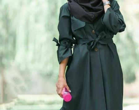 عکس مقنعه شالدار