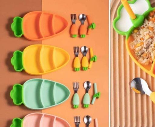 عکس ظرف غذای بچه گانه