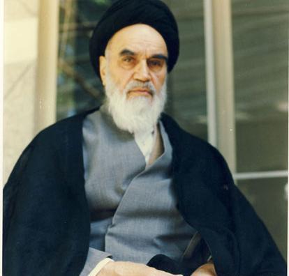 عکس ساده زیستی امام خمینی