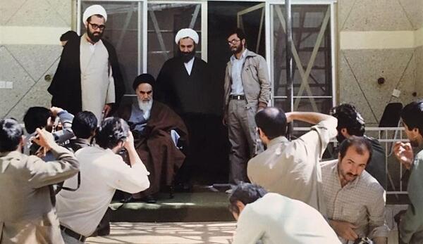 عکس ساده زیستی امام خمینی