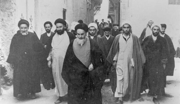 عکس ساده زیستی امام خمینی