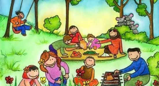 عکس نقاشی های زیبا در مورد طبیعت