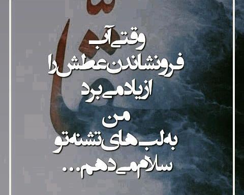 عکس نوشته از صدف