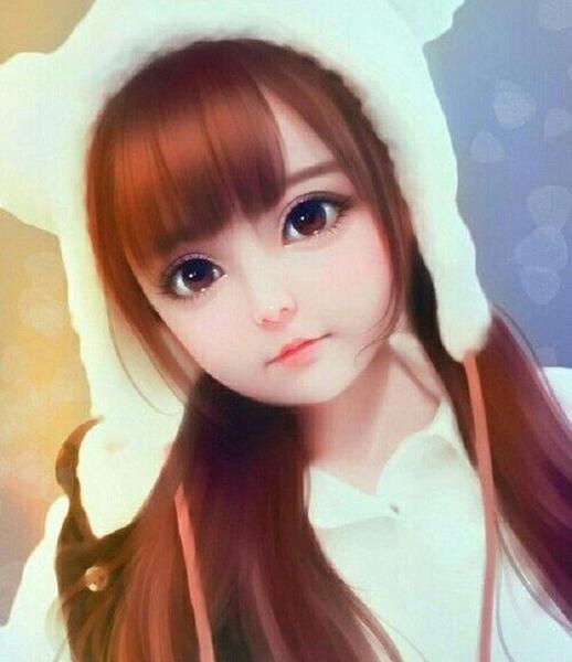 عکس نقاشی دخترونه غمگین فانتزی