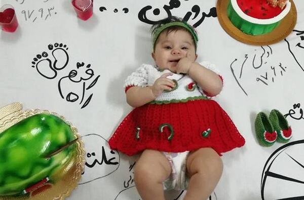 عکس نوزاد دختر اینستا