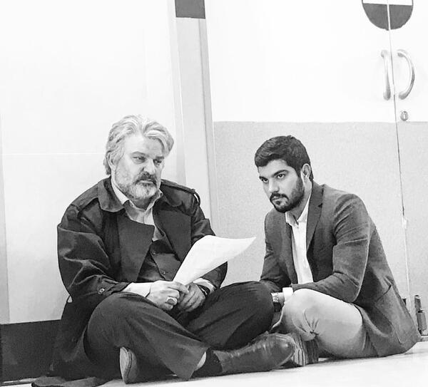 عکس حامد در سریال پدر
