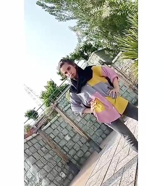عکس نیکا فلاحی ناراحت