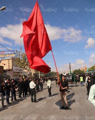 عکس پرچم قرمز