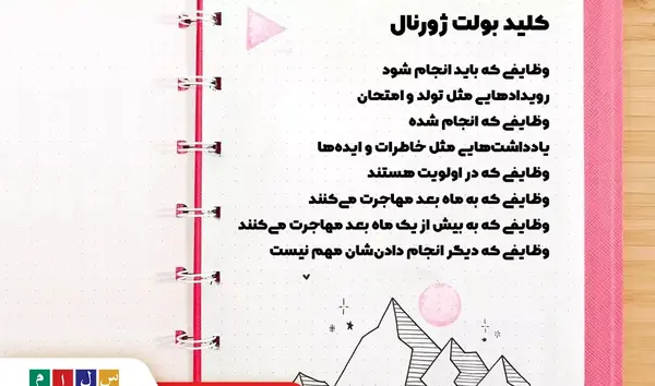 عکس ایده برای دفتر بولت ژورنال