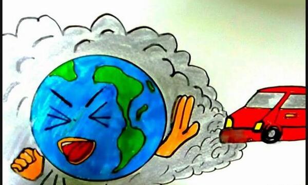عکس از طبیعت آلوده