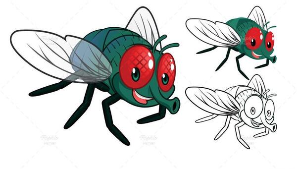 عکس نقاشی فانتزی حشرات