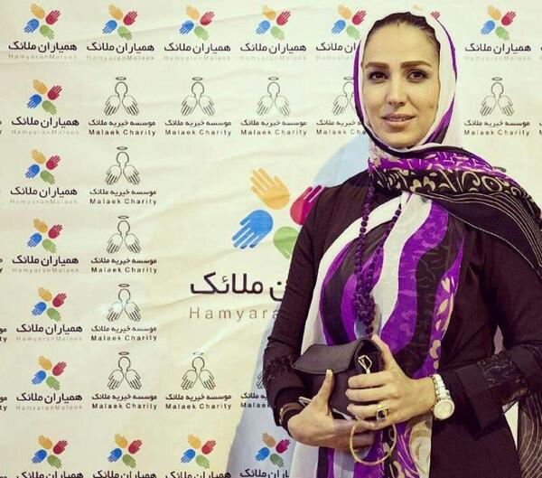 عکس سوگل طهماسبی با همسرش