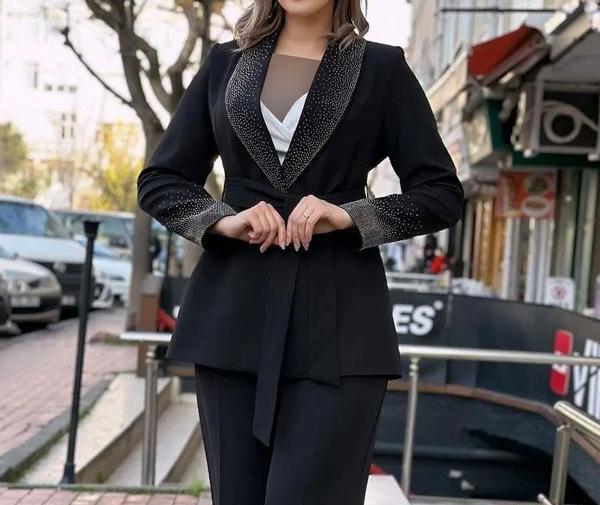 عکس کت و شلوار زنانه مجلسی