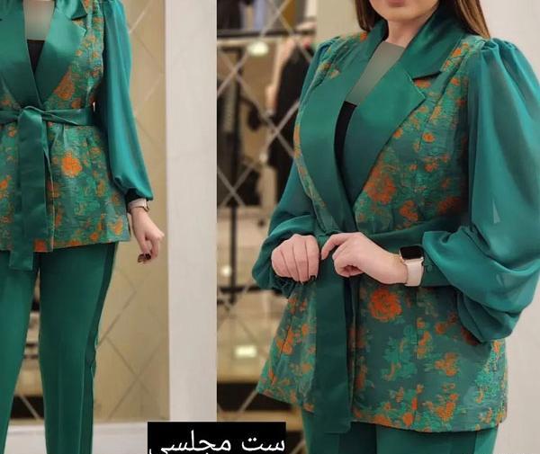 عکس کت و شلوار زنانه مجلسی