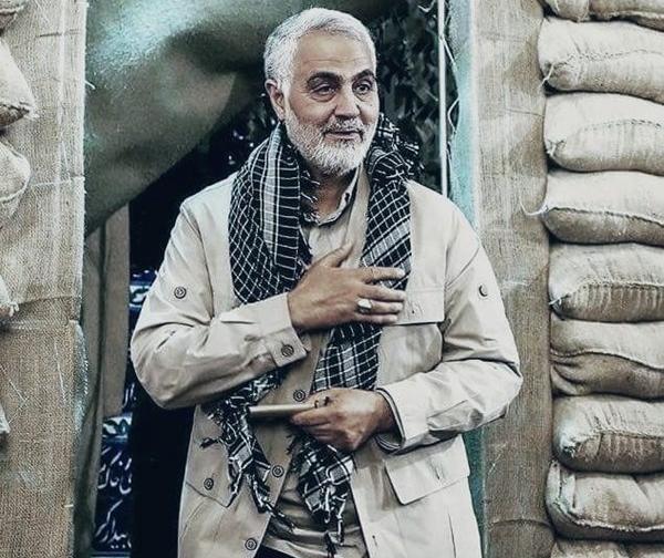 عکس نوشته قبر قاسم سلیمانی