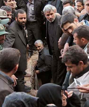 عکس نوشته قبر قاسم سلیمانی