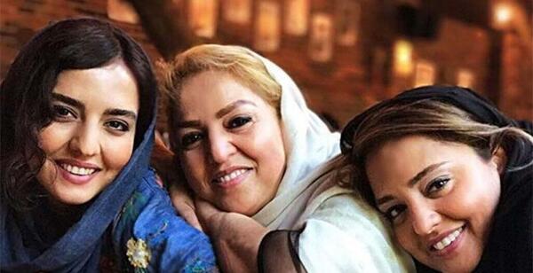 عکس خواهر نرگس محمدی