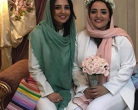 عکس خواهر نرگس محمدی
