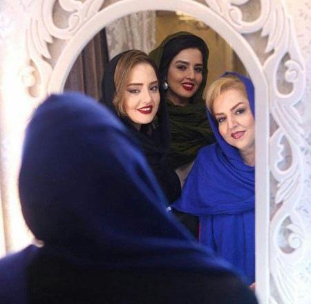 عکس خواهر نرگس محمدی