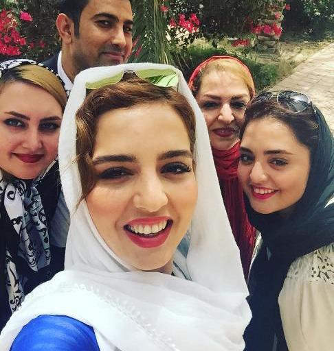 عکس خواهر نرگس محمدی