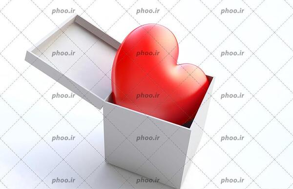 عکس قلب کادو شده