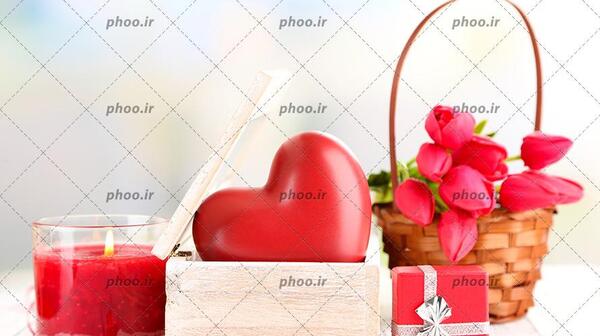 عکس قلب کادو شده