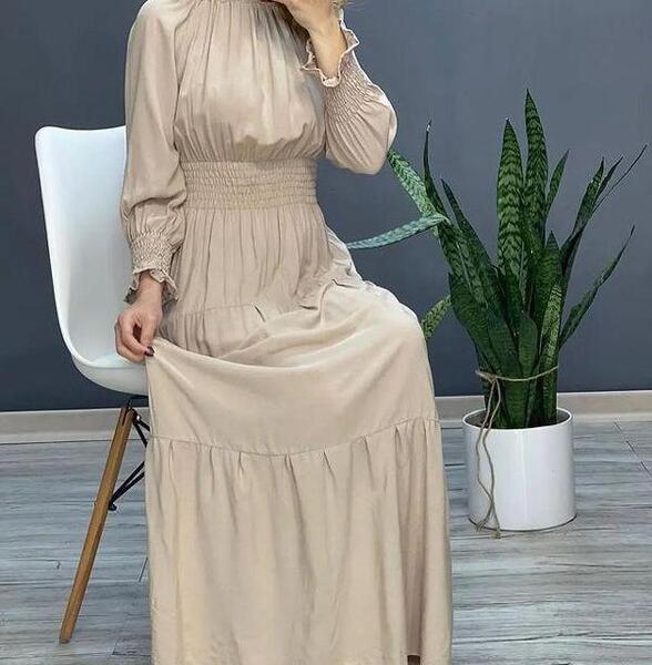 عکس پیراهن راسته بلند زنانه