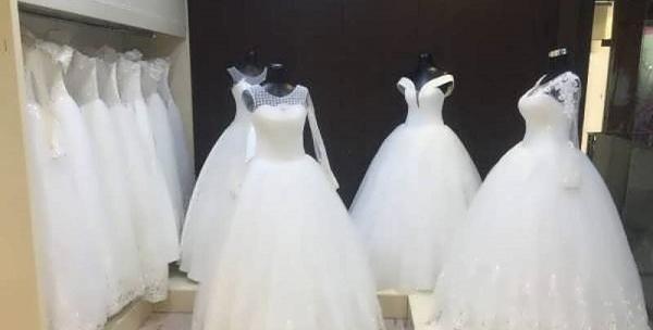 عکس الناز حبیبی با لباس عروس