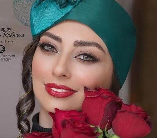 عکس الناز حبیبی با لباس عروس