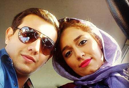 عکس امیر کاظمی و همسرش