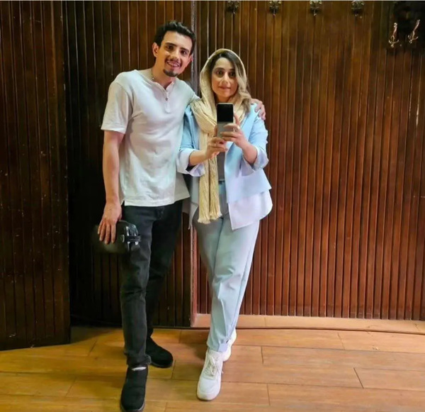 عکس امیر کاظمی و همسرش
