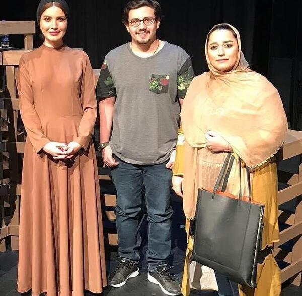 عکس امیر کاظمی و همسرش