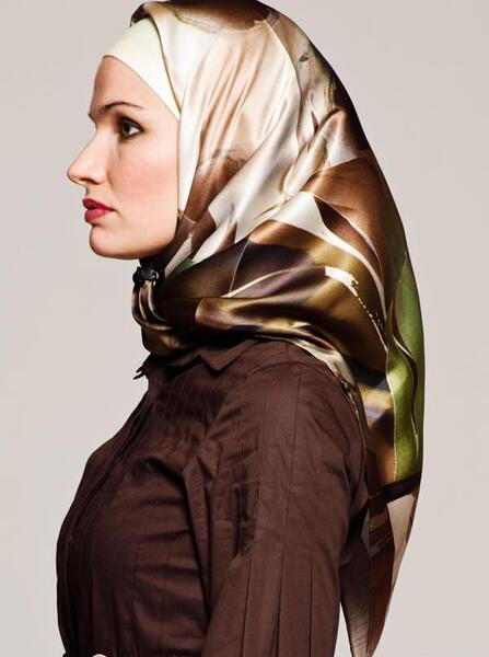 عکس با حجاب روسری