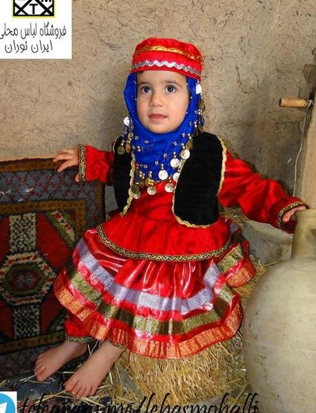 عکس مدل مو لباس محلی