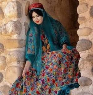 عکس مدل مو لباس محلی