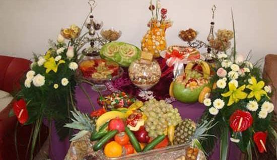عکس شب چله عروس و داماد