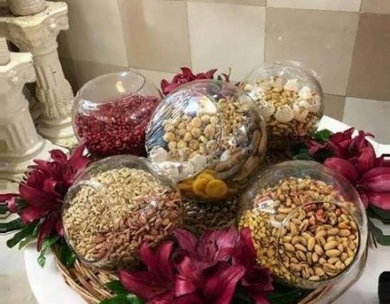 عکس شب چله عروس و داماد