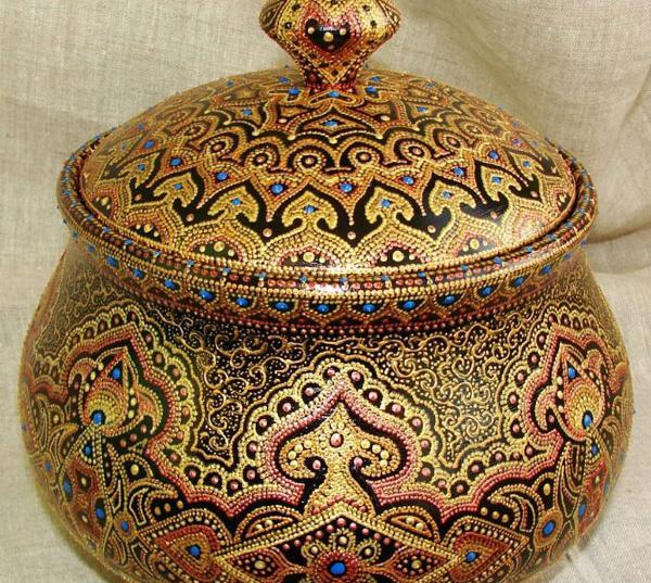 عکس نقاشی نقطه ای