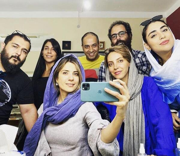 عکس سارا بهرامی در هم رفیق