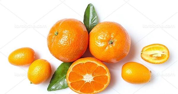 عکس بافت پرتقال