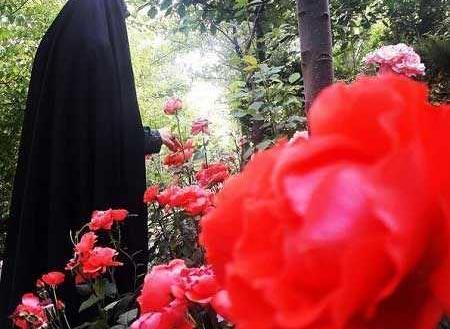 عکس نوشته چادری پروفایل