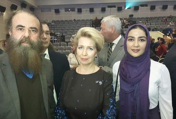 عکس سارا صوفیانی با همسرش