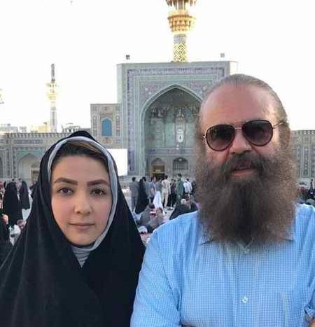 عکس سارا صوفیانی با همسرش